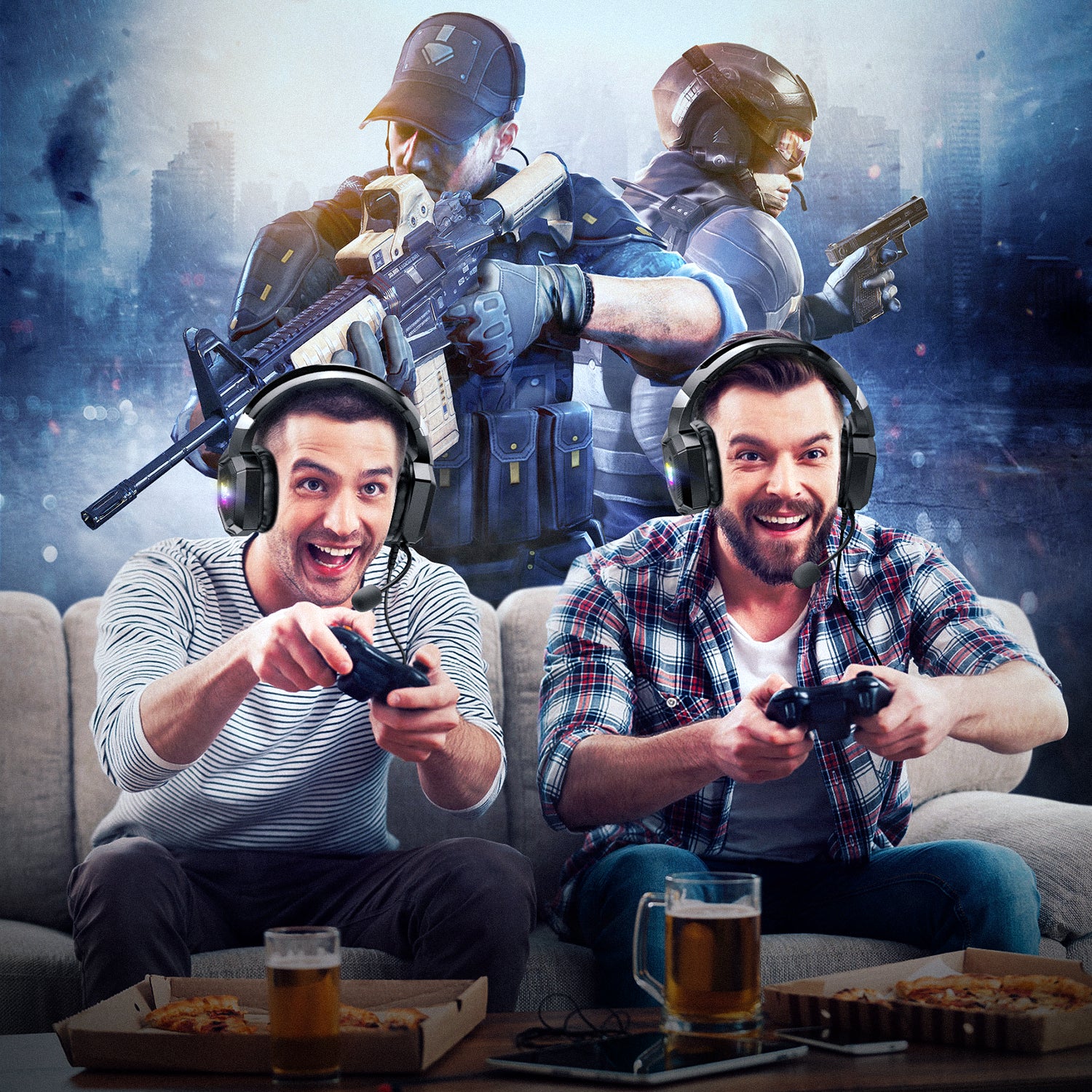 Premium ONIKUMA K19 Gaming-Headset | Kabelgebunden, Geräuschunterdrückung, Mikrofon | Stereokopfhörer | Limitierte Auflage