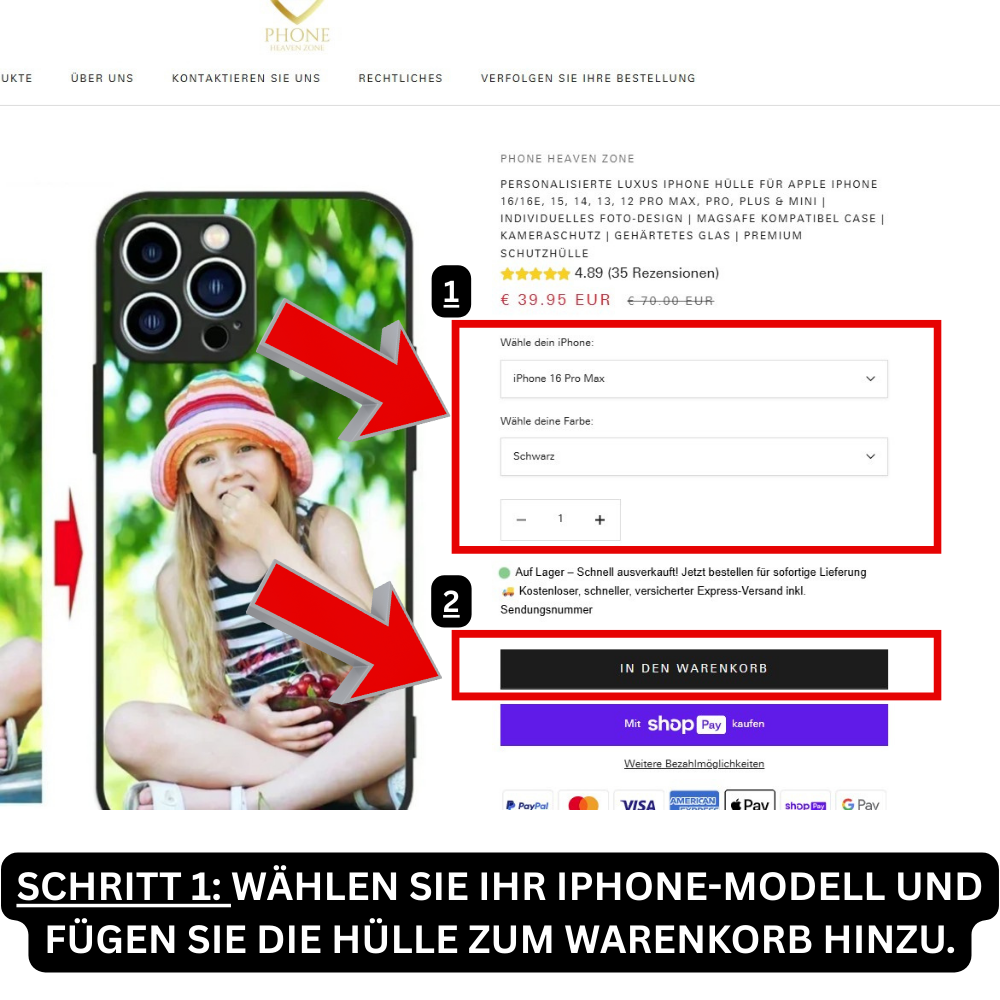 Personalisierte Luxus iPhone Hülle für Apple iPhone 17/17 Air, 16/16e, 15, 14, 13 Pro Max Plus | Individuelles Foto-Design | MagSafe kompatibel Case | Kameraschutz | Gehärtetes Glas | Premium Schutzhülle