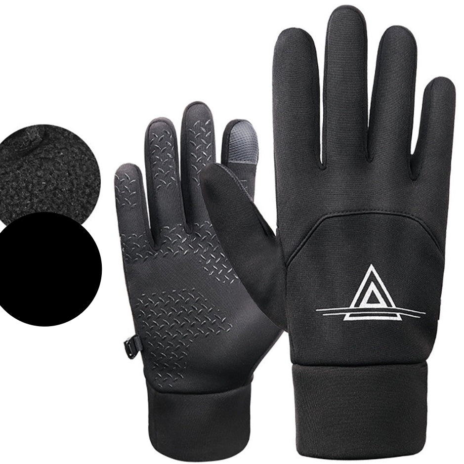 Hochwertige warme 3M-Laufhandschuhe für Radfahren, Touchscreen, Motorrad, Outdoor, Roller, winddicht, Sport, Reiten