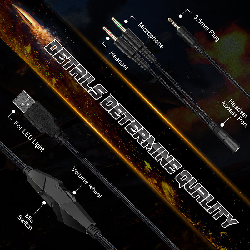 Premium ONIKUMA K19 Gaming-Headset | Kabelgebunden, Geräuschunterdrückung, Mikrofon | Stereokopfhörer | Limitierte Auflage