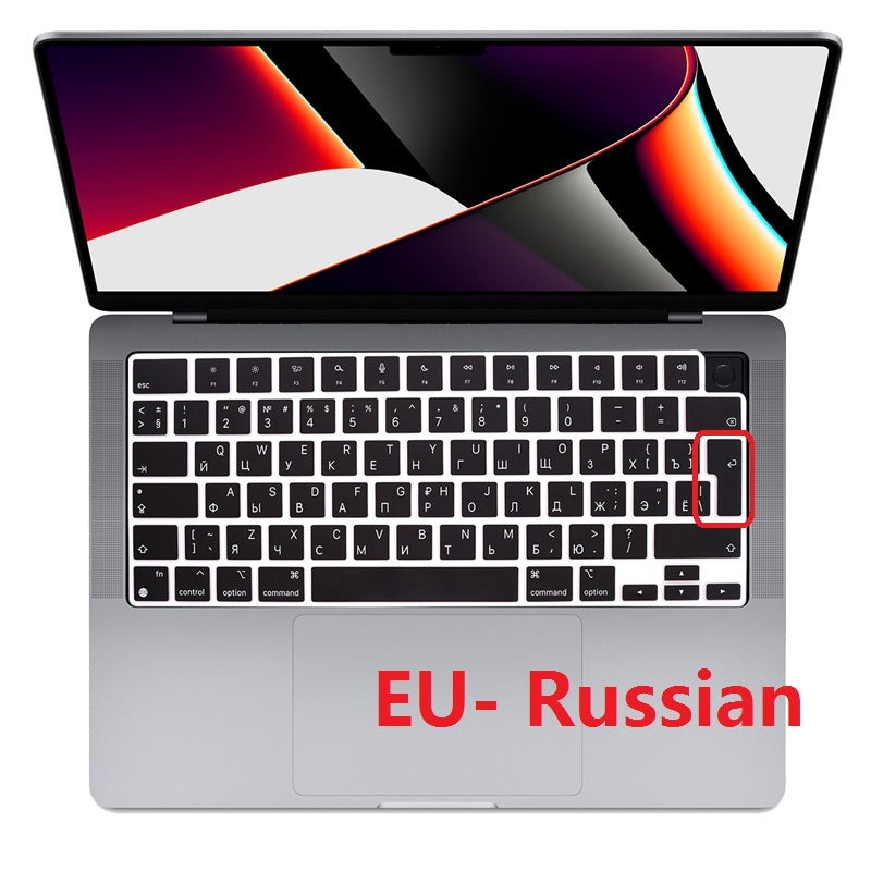 Premium Tastaturschutz-Skin für Macbook Air/Pro/M3/M2/M1: 16,14,13-inch | 2024/2023/2022/2020 Series Hochwertige Tastatur-Abdeckung
