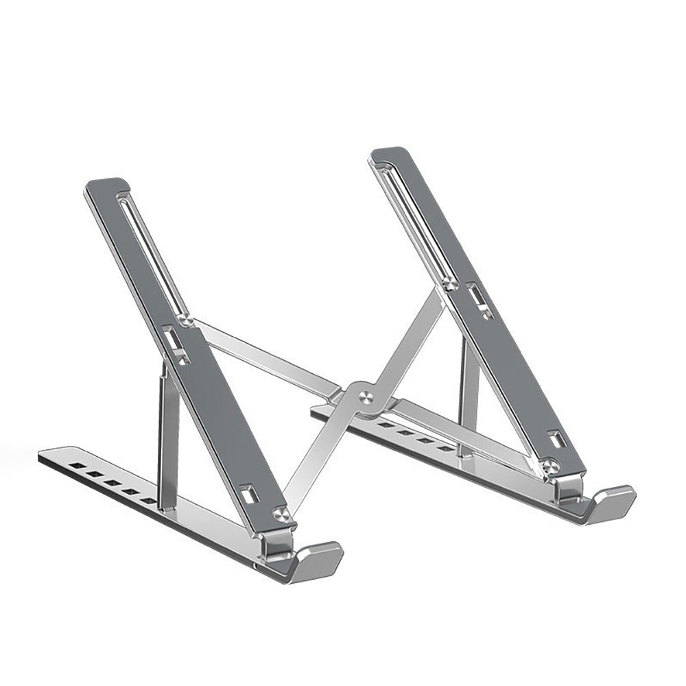 Premium Faltbarer Aluminium Laptopständer: Tragbare Notebook-Unterstützung & Computerhalterung - Ideal für MacBook Air/Pro/M3/M2/M1: 16,14,13-inch | 2024/2023/2022/2020 Series | Leichtes, Zubehör für Ergonomische Arbeitsstation