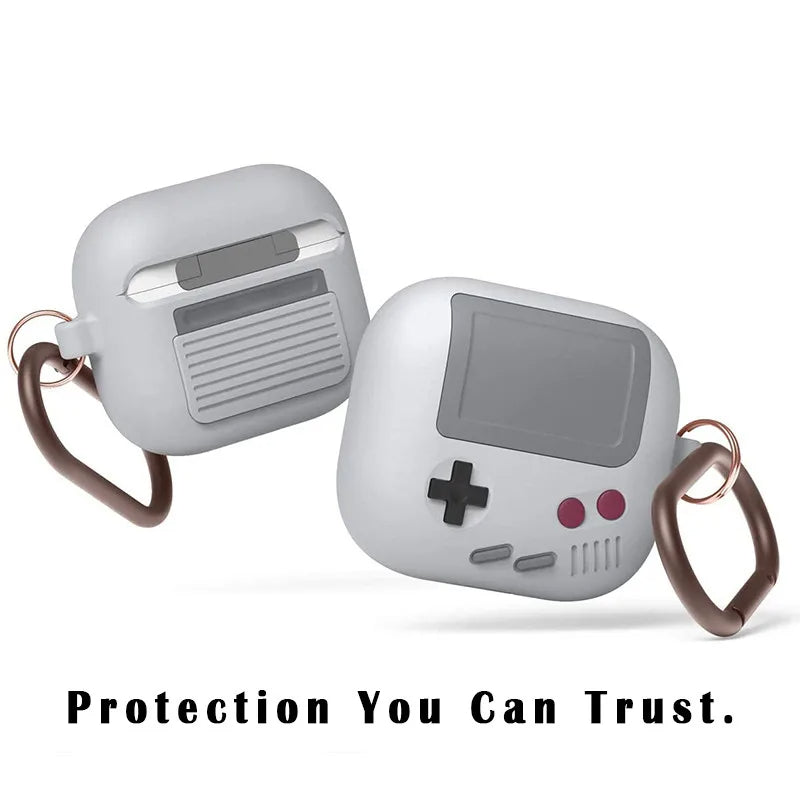 Hochwertige Schutzhülle für AirPods Silikonhülle für Apple AirPods 3. Generation & AirPods Pro | Prämie Game