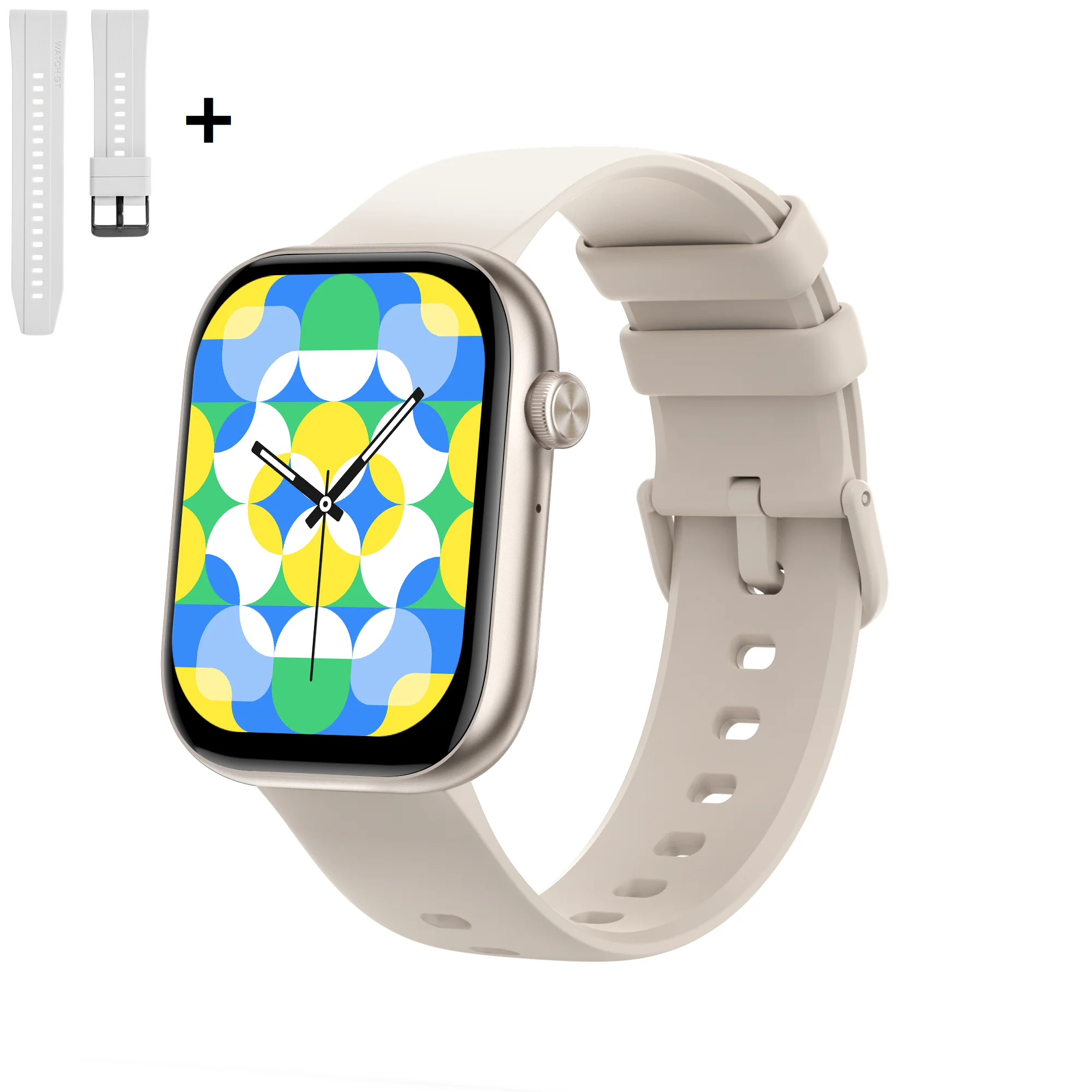 Premium Smartwatch Unisex – Fitnessuhr mit KI, Sprachanrufen, EKG, Blutzuckermessung, Gesundheitsüberwachung, IP68 wasserdicht, Schrittzähler, Puls- & Schlafmonitor, Benachrichtigungen & Sprachassistent – Für Damen & Herren