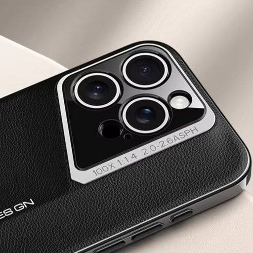 Premium Luxury iPhone Case – Electroplated Leather, Ultra-Thin, Shockproof Hard Protection Durable Cover | Case for iPhone