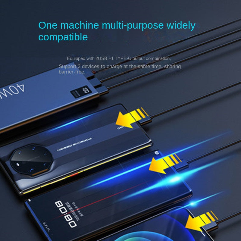 Premium Power Bank 10000mAh mit 22,5 W PD Schnellladegerät – Tragbares Ladegerät fürSmartphones, Apple iPhone, Samsung, iOS & Android AirPods, Earbuds, Android, Samsung, Xiaomi