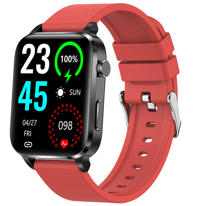 Premium Blutzucker-Smartwatch für Männer und Frauen: KI-Sprachassistent, Bluetooth-Anruf, Infrarot-SpO2-Sensor, Gesundheitsüberwachung, EKG, PPG, Schlaf-& Herzfrequenzmesser, Wasserdichter Fitness-Tracker, Full-Touch, Lange Akkulaufzeit: iOS & Android