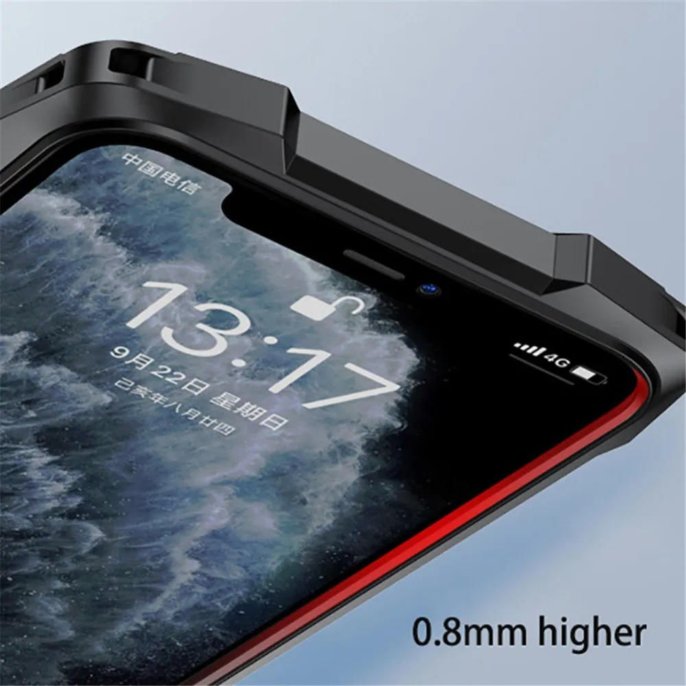 Luxury Military Armor iPhone Case – Anti-Drop, Shockproof Protection, Rugged Design for iPhone Models, Durable & Secure Cover