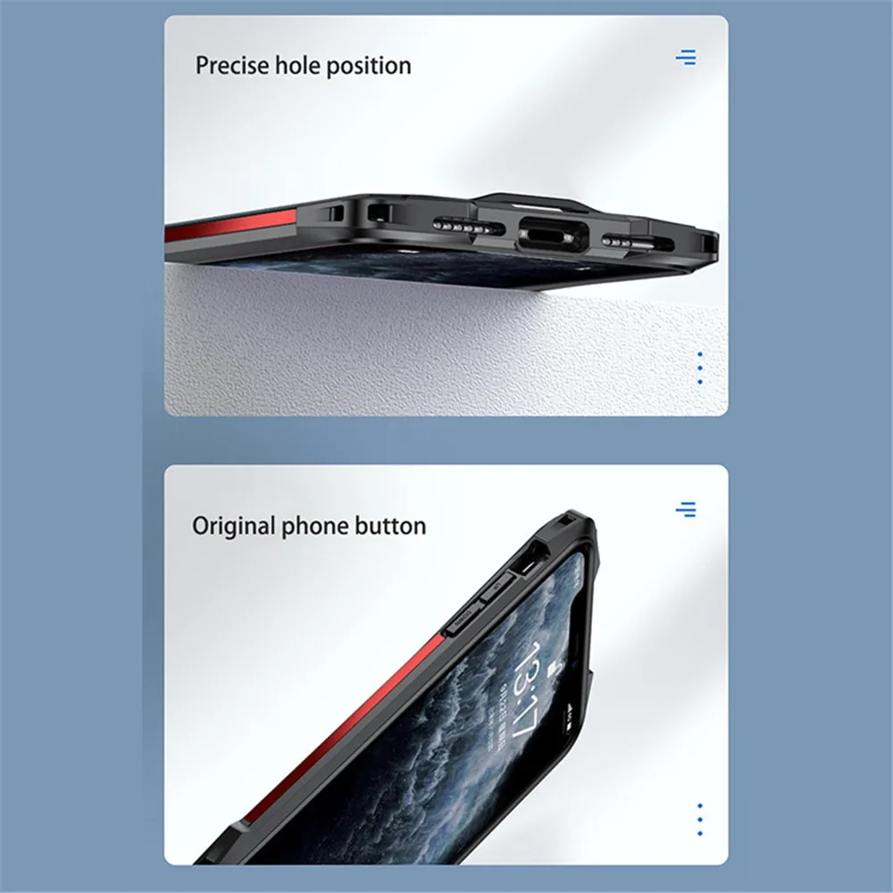 Luxury Military Armor iPhone Case – Anti-Drop, Shockproof Protection, Rugged Design for iPhone Models, Durable & Secure Cover