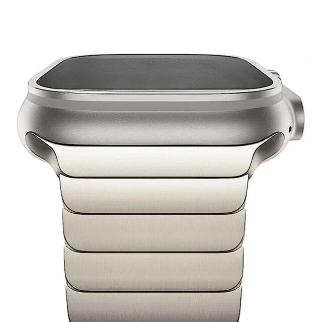 Titan Farbband für Luxury Apple Watch Serie 10/9/8/7/6/5/4/3/2/1 & Ultra 2/1, SE: 2024, 2023, 2022, 2021, 2020, 2019, 2018,
