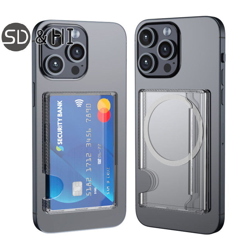 Premium Magsafe Magnetisches Portmonee Hülle für Smartphones, Apple iPhone, Samsung, iOS & Android Starke Limitierte Auflage