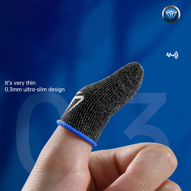 Premium 10 Stück Handy-Spiel Fingertip-Handschuhe für PUBG Gamer - Schweißfest, Rutschfest, Touchscreen Fingerhülsen