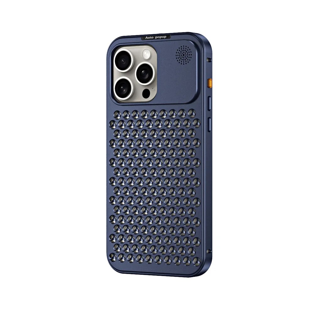 Premium Aluminium Apple iPhone Hülle | Luxus Case Metall Cover Stoßfest, Handyschutzhülle MagSafe 12/13/14/15 Pro Max Plus