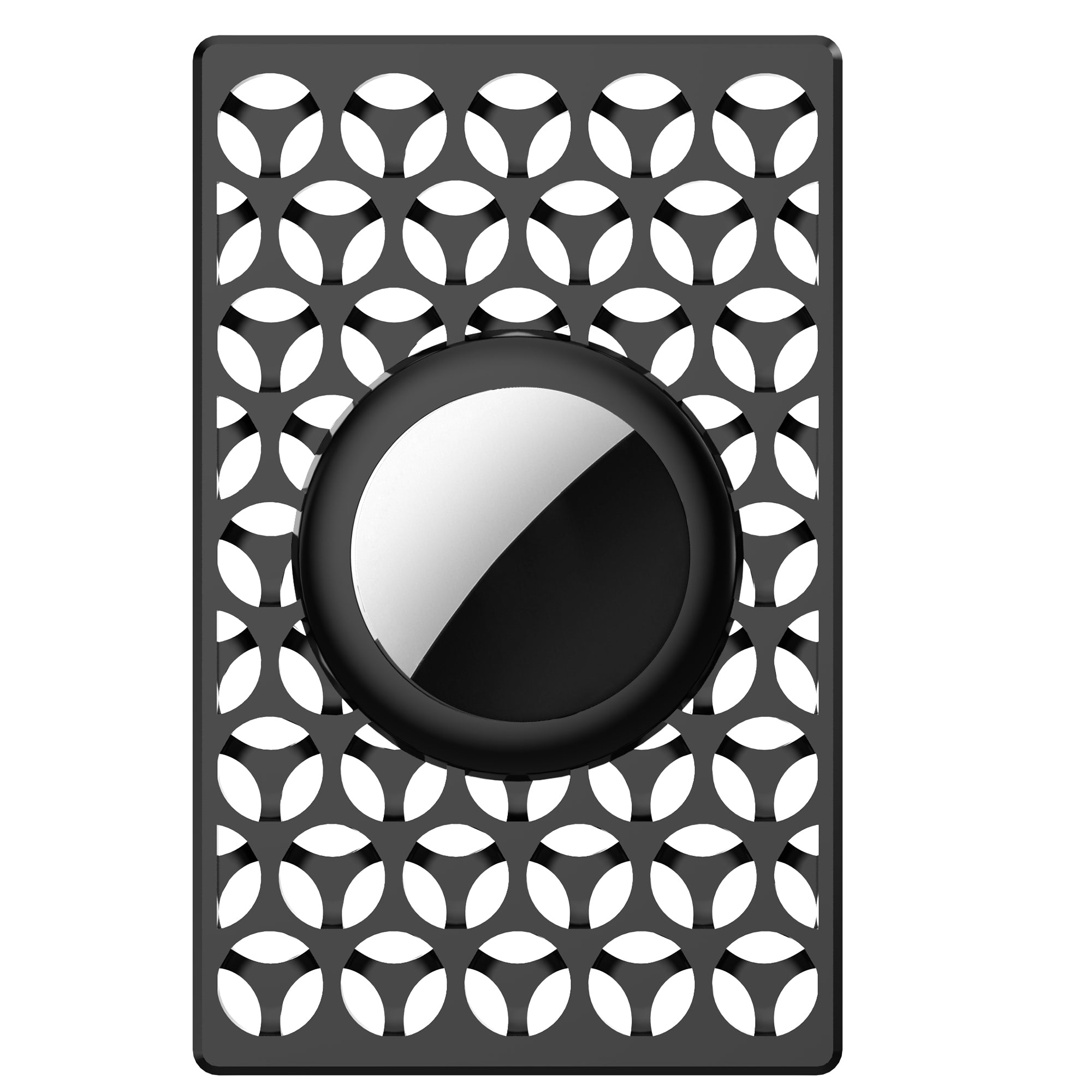 Premium Apple AirTag Brieftaschenhalter & Hülle, 2er Pack: Dünner AirTag Brieftaschenclip, Case für Apple Airtags, GPS-Tracker