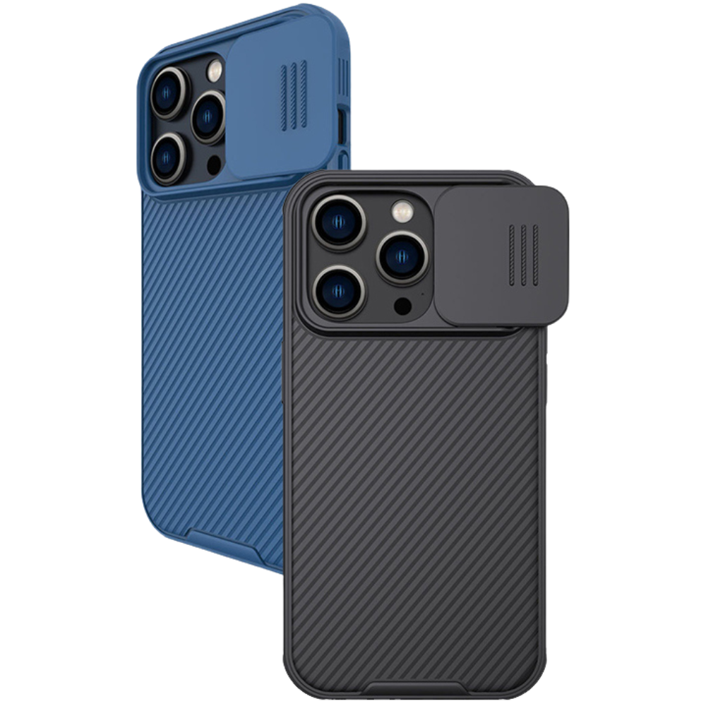 Hochwertige Cam Shield Pro Slide Kameralinsenschutzabdeckung Kohlefaser Design iPhone Hülle