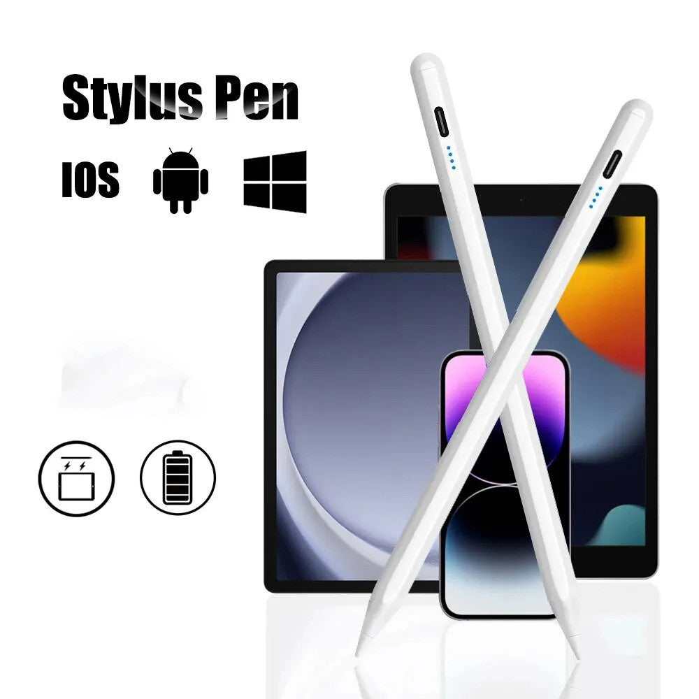Premium Universal-Stylus: Touchstift für iPad Series: Tablet, Smartphones, Laptop & Handy, kompatibel mit Apple iPhone, MacBook, iPad, Xiaomi, Huawei, iOS, Android & Windows - Präziser Eingabestift