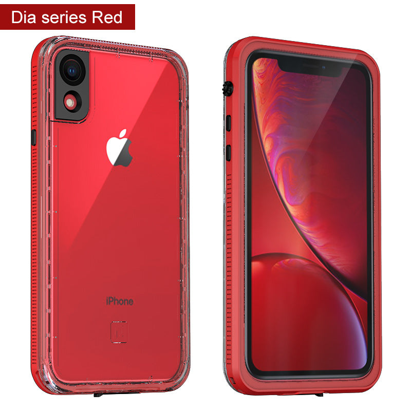 Premium IP68 Militärpanzer Unterwasserhülle MagSafe Apple iPhone 17/17 Air, 16/16e, 15, 14, 13 Pro Max Plus Mini Case- Wasserdicht für Tauchen und Schwimmen | 360° Vollschutz Cover, Magnetische Adsorption, Stoßfest, Kameraschutz, Stilvolle Schutzhülle