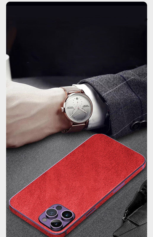 Hochwertige Echtleder iPhone-Hülle mit Trageriemen und Schutzetui | MagSafe-Case mit Rundumschutz & Kameralinsenschutz für Apple iPhone 17/17 Air, 16/16e, 15, 14, 13 Pro Max Plus Cover | Stoßfeste Handyhülle mit Panzertasche & Stoßstangenabdeckung