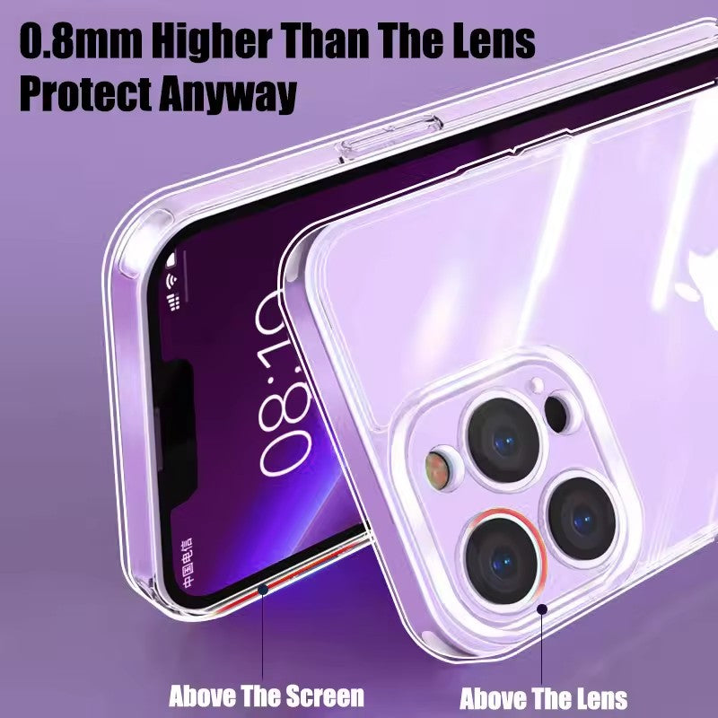 Ultra-Dünne & Schützende für Apple iPhone 17/17 Air, 16/16e, 15, 14, 13 Pro Max Plus Hülle | Premium Stoßfeste Silikonhülle mit Kristallklarer Ästhetischer Anziehungskraft