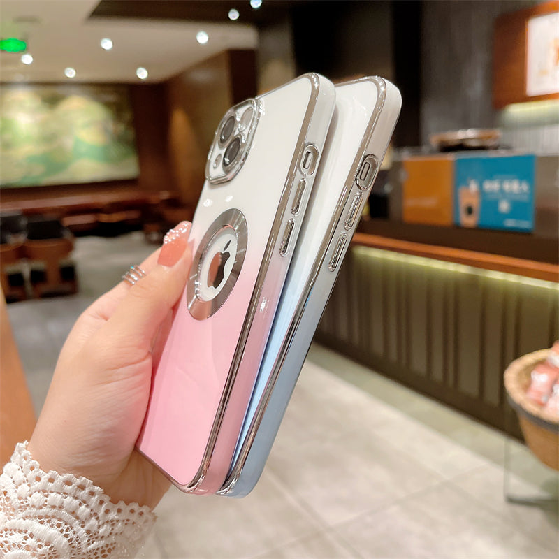 Luxus Apple iPhone Hülle | MagSafe kompatibel, Kameraobjektiv-Schutz, Displayschutz | Ultra Dünn, Stoßfest, Magnetisch, Rundum-Schutz Cover – Kristallklares Glas, Veredelte Kanten, Silikon-Design, Langlebig & Elegant