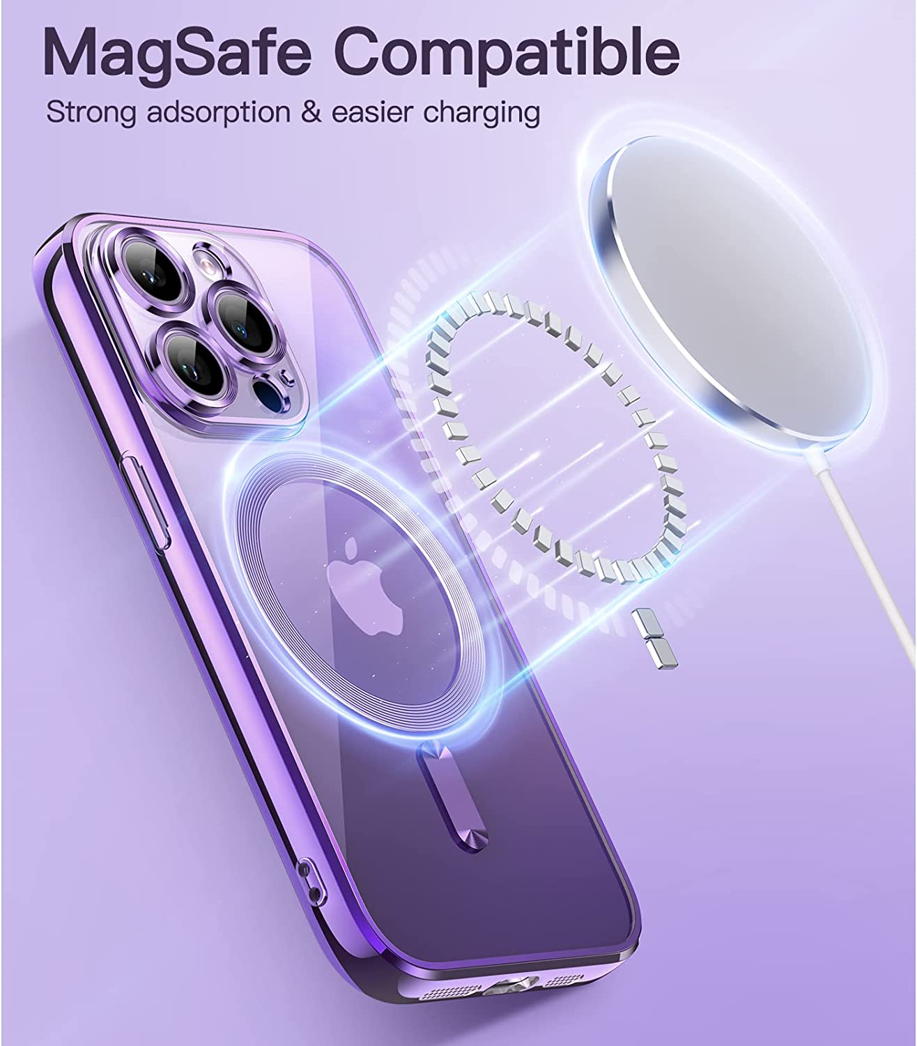 Premium Flip-Lederhülle mit Kartensteckplatz und Kartenhalter Geldbörse, Magnetische & Stoßfeste iPhone Hülle | Flip-Cover Stand Case für Apple iPhone 17/17Air, 16/16e, 15, 14, 13 Pro Max Plus Cover - Vielseitige Schutzhülle