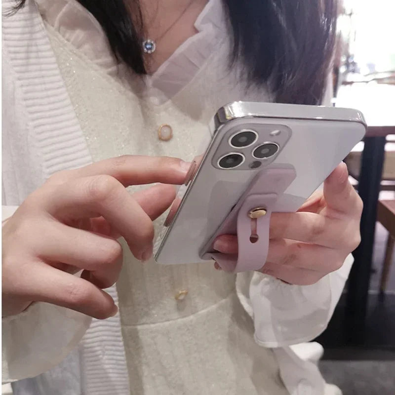 Premium Durchsichtige Candy-Farbe für Apple iPhone 17/17 Air, 16/16e, 15, 14, 13 Pro Max Plus Hülle | Handgelenksband Handyhalter Klare Soft-Silikon Apple iPhone Case