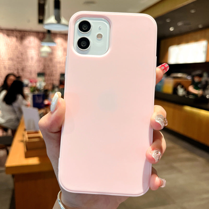 Anti-Gravity Apple iPhone Hülle für Apple iPhone 17/17 Air, 16/16e, 15, 14, 13, 12 Pro Max Plus Mini | Oberflächenadsorption, Magische Nano-Saugfunktion, Weicher TPU-Rahmen, Silikon+PC, Wasserdichtem, Stoßfestem & Kamerasschutz