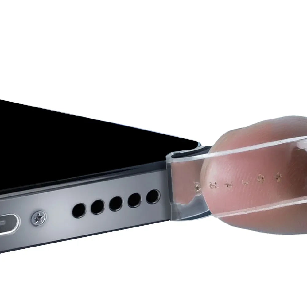 Premium Universal Telefonlautsprecher Staubentfernungskleber für iPhone 15 14 Xiaomi | Reinigungsset für Staubnetzaufkleber