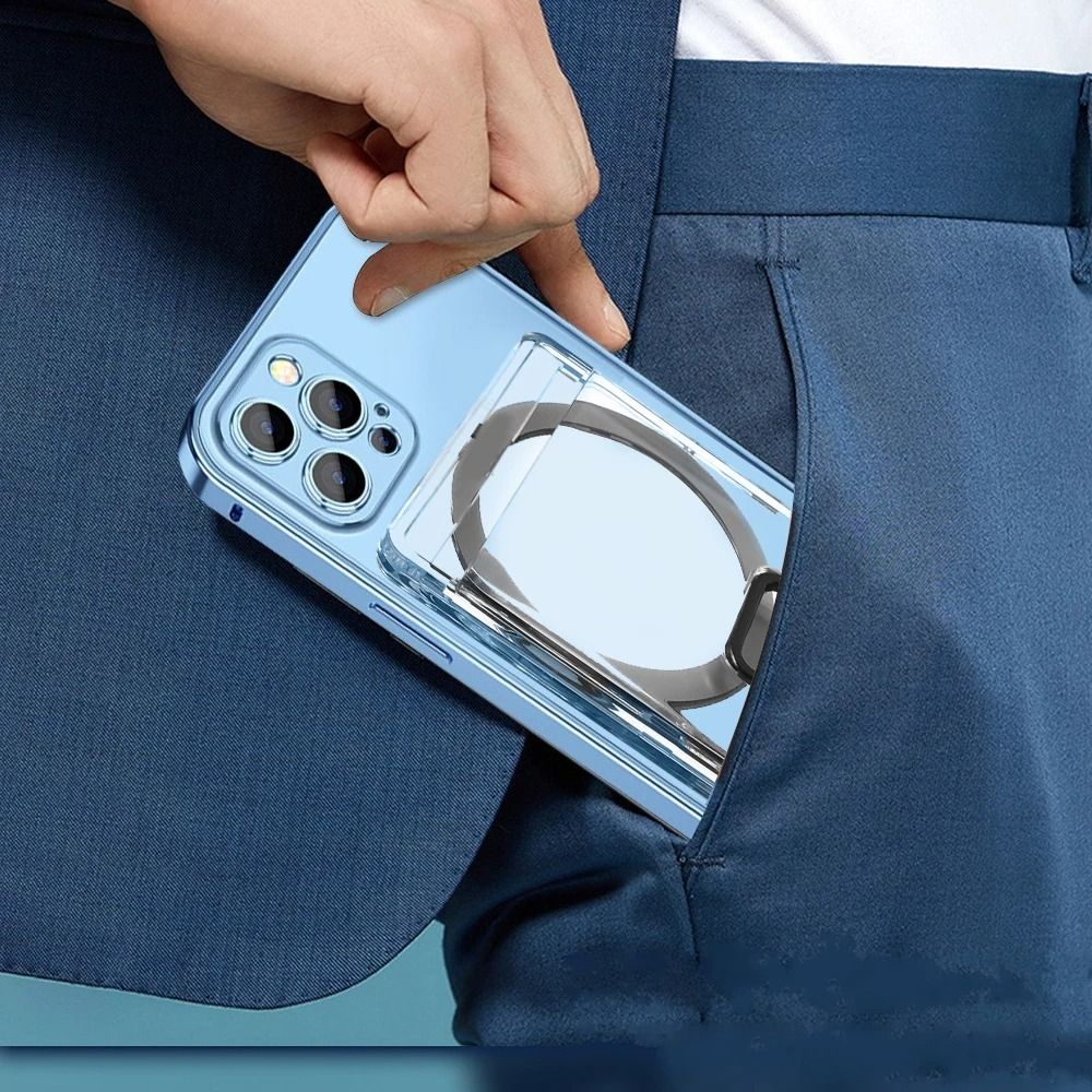 Premium Magsafe Magnetisches Portmonee Hülle für Smartphones, Apple iPhone, Samsung, iOS & Android Starke Limitierte Auflage