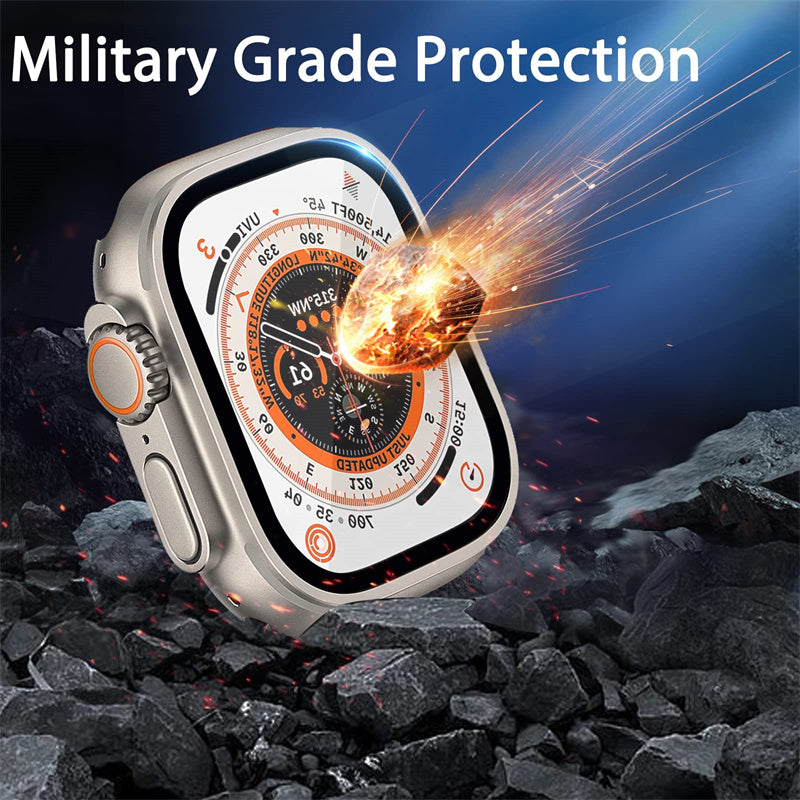 Displayschutzfolie für Apple Watch 44mm 40mm 45mm 41mm 38mm 42mm iWatch 6 SE 5 4 | Hochwertige HD Glasfolie, Schutzfilm