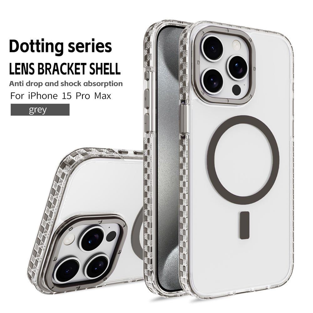 Premium MagSafe-kompatibles Metallplatten-Kabelloses Ladegerät | Smartphones, Apple iPhone, Samsung, iOS & Android Magnetisches Schnellladegerät Zubehör-4er-Set