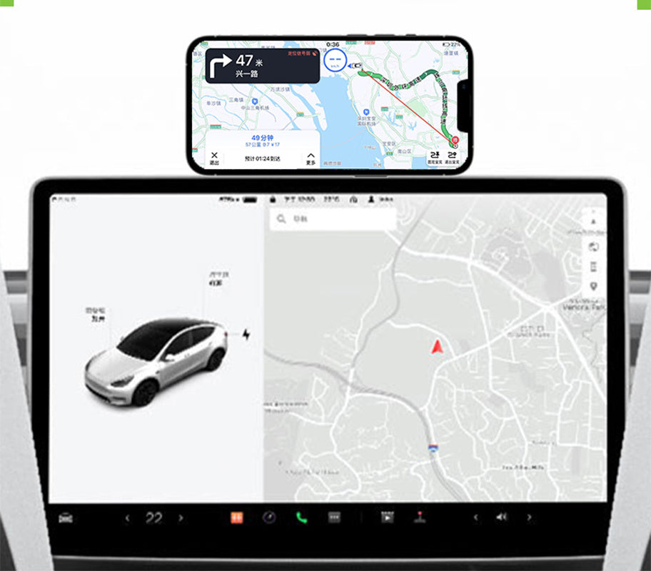 Hochwertiger Magnetischer Laptop-Telefon-Halter: Monitor-Seitenhalterung, schlank & faltbar, für Apple iPhone 15/14/13/12/11