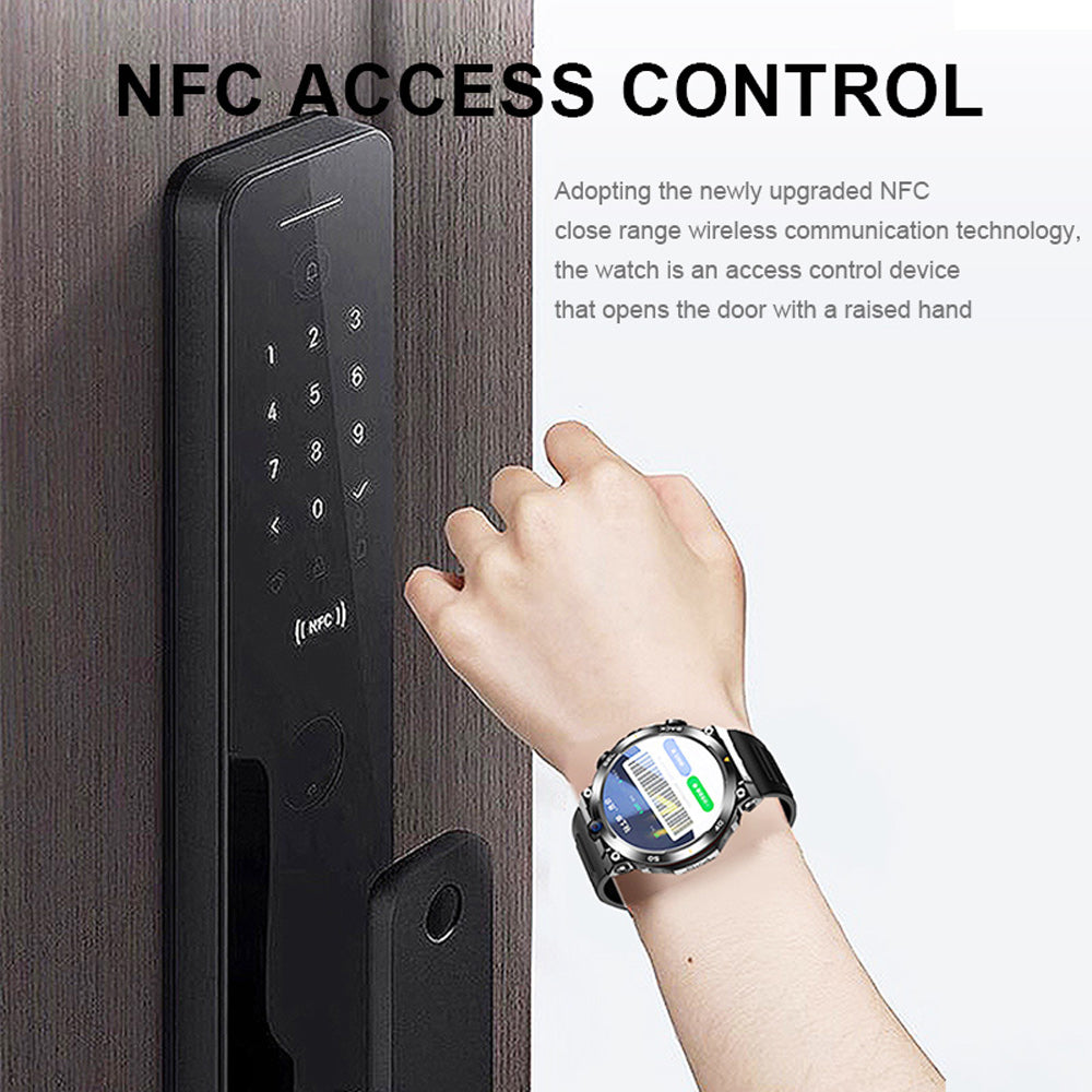 Hochwertiges Smartwatch 2024 für Männer, Bluetooth-Anruf, wasserdichte Uhren