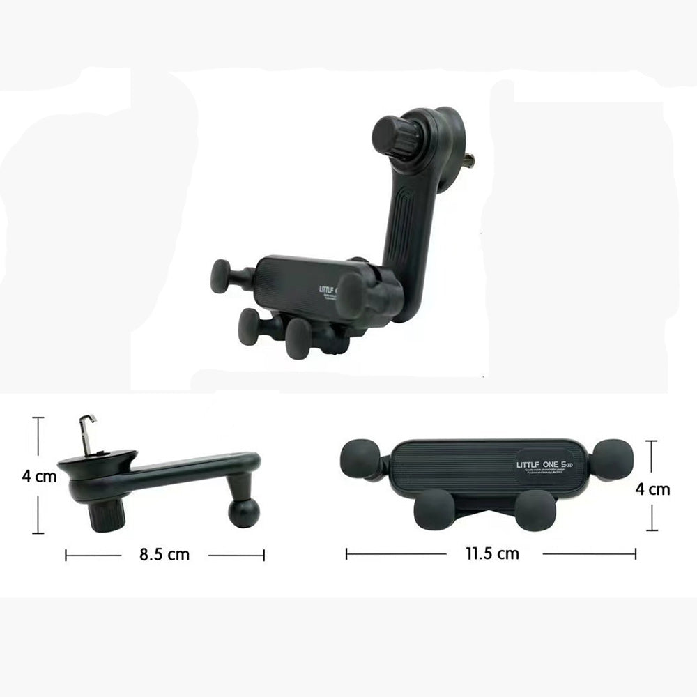 GravityDrive Premium Handyhalter - Lüftungsklammer mit Schwerkraftsensor für iPhone, Xiaomi, Samsung & 4,7-6,9 Zoll Handys