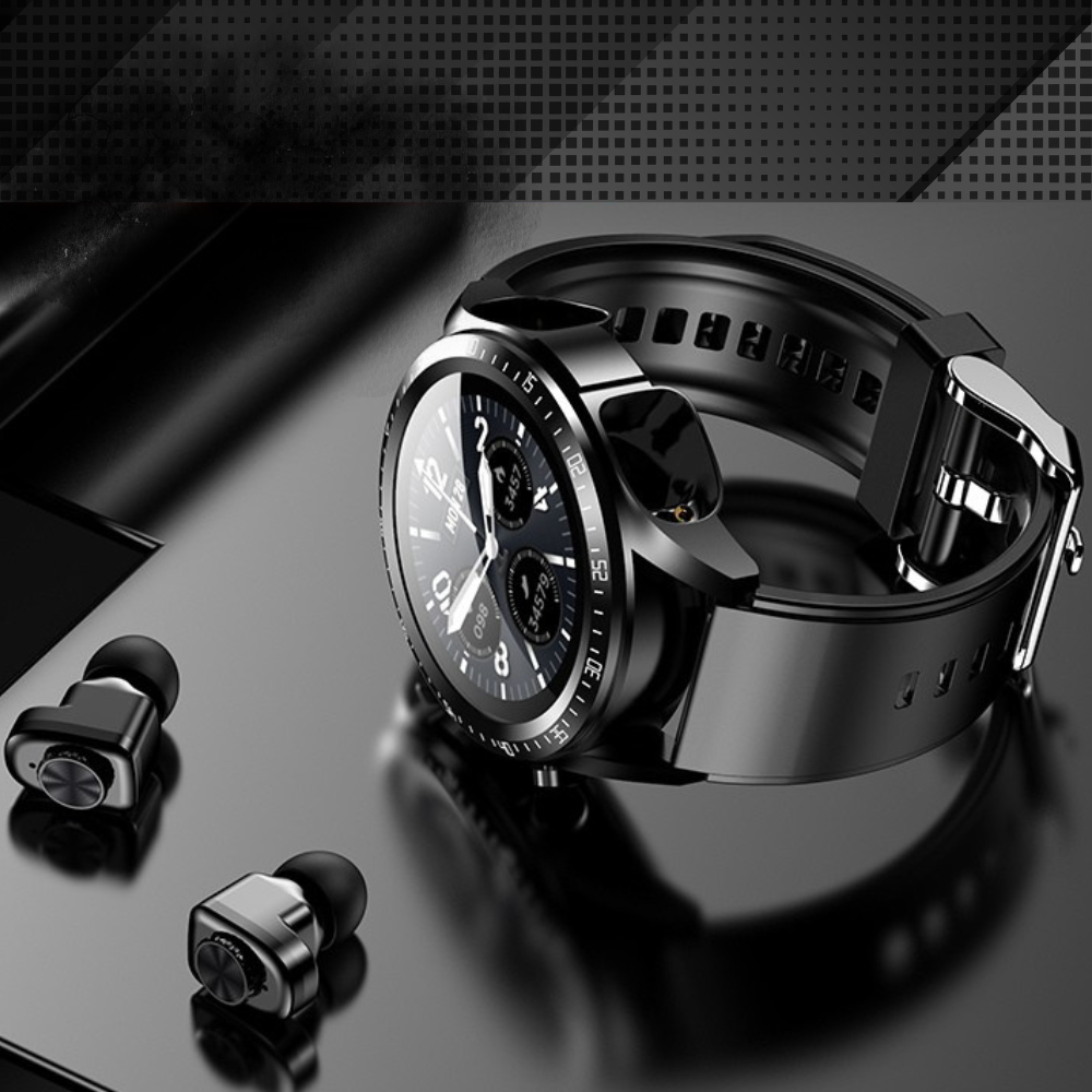 Premium Outdoor-Smartwatch mit GPS, Kompass, NFC-Zugang, IP68 Wasserdicht, Fitness- & Gesundheits-Tracker, 400mAh Akku, Herzfrequenzmesser – Robuste Full-Touch Uhr für Damen & Herren, Unisex-Design, ideal für Wandern, Sport & Alltag