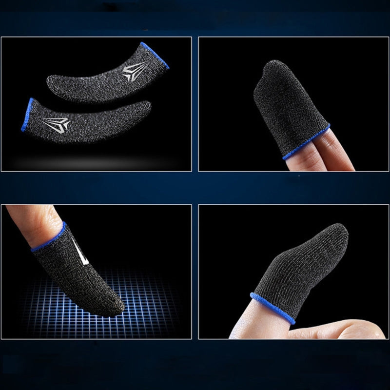 Premium 10 Stück Handy-Spiel Fingertip-Handschuhe für PUBG Gamer - Schweißfest, Rutschfest, Touchscreen Fingerhülsen