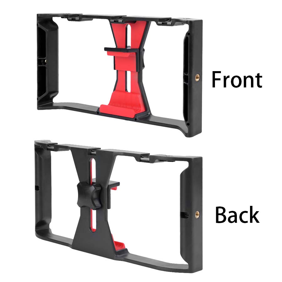 Kamera-Käfig Stabilisator für Smartphones: Filmproduktion Rig & Handgriff Halterung | Premium und Android - Phone Heaven Zone