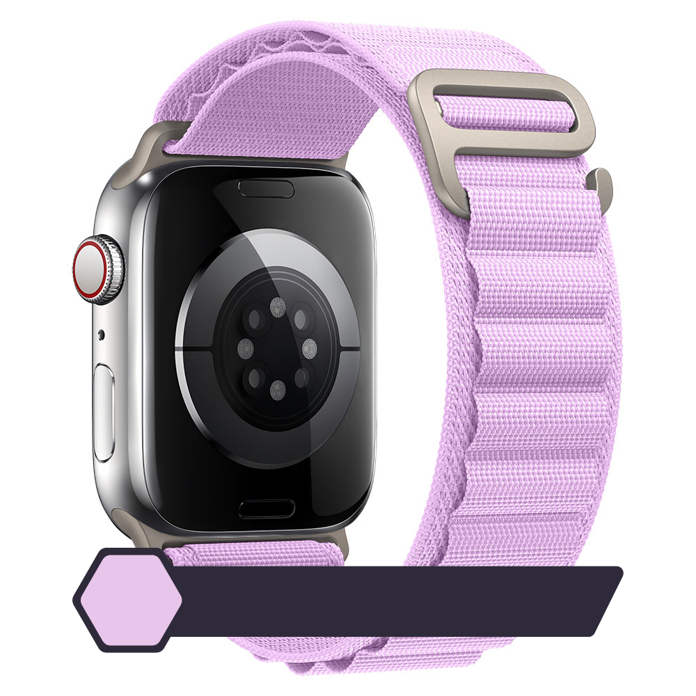 Armband für Apple Watch Serie 10/9/8/7/6/5/4/3/2/1 & Ultra 2/1, SE: 2024, 2023, 2022, 2021, 2020, 2019, | Alpin Loop Premium