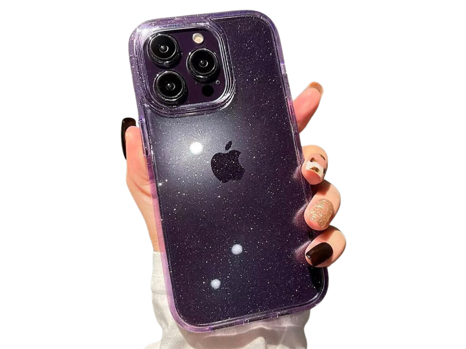 Luxus Bling Glitzer Transparente Stoßfeste Hülle für Apple iPhone 17/17 Air, 16/16e, 15, 14, 13 Pro Max Plus | Stilvoll & Schützend