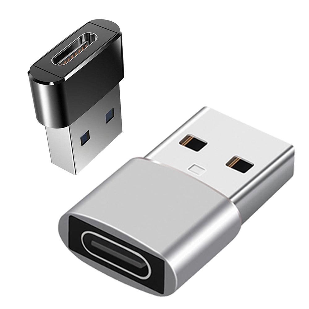 Premium 3D USB OTG Adapter | Type C for Smartphone, Laptop, Tablet, PC, Apple iPhone, iPad, MacBook, iOS, Android, Samsung AirPods, Type C Cable – Data and Charging Converter