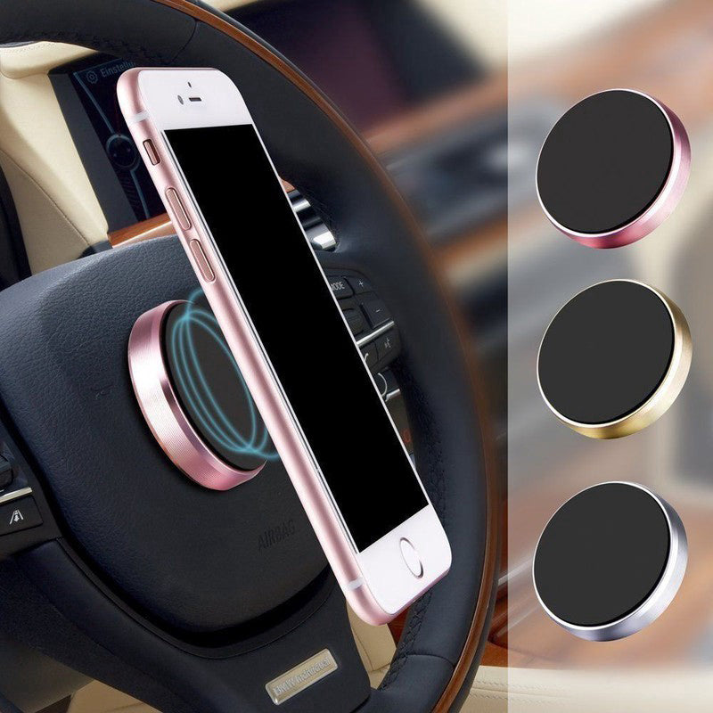 Professional Magnetic Universal Car Phone Holder, Premium Dashboard & Wall Magnet, Compatible with Smartphones, Apple iPhone, Samsung, iOS & Android Huawei & Android