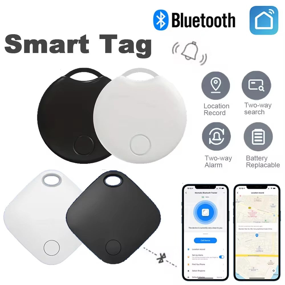 Premium GPS Tracker for Kids, Smart Air Tag, Mini Bluetooth | Pet Car Lost Tracker for Apple iOS – Find My Pet with This System