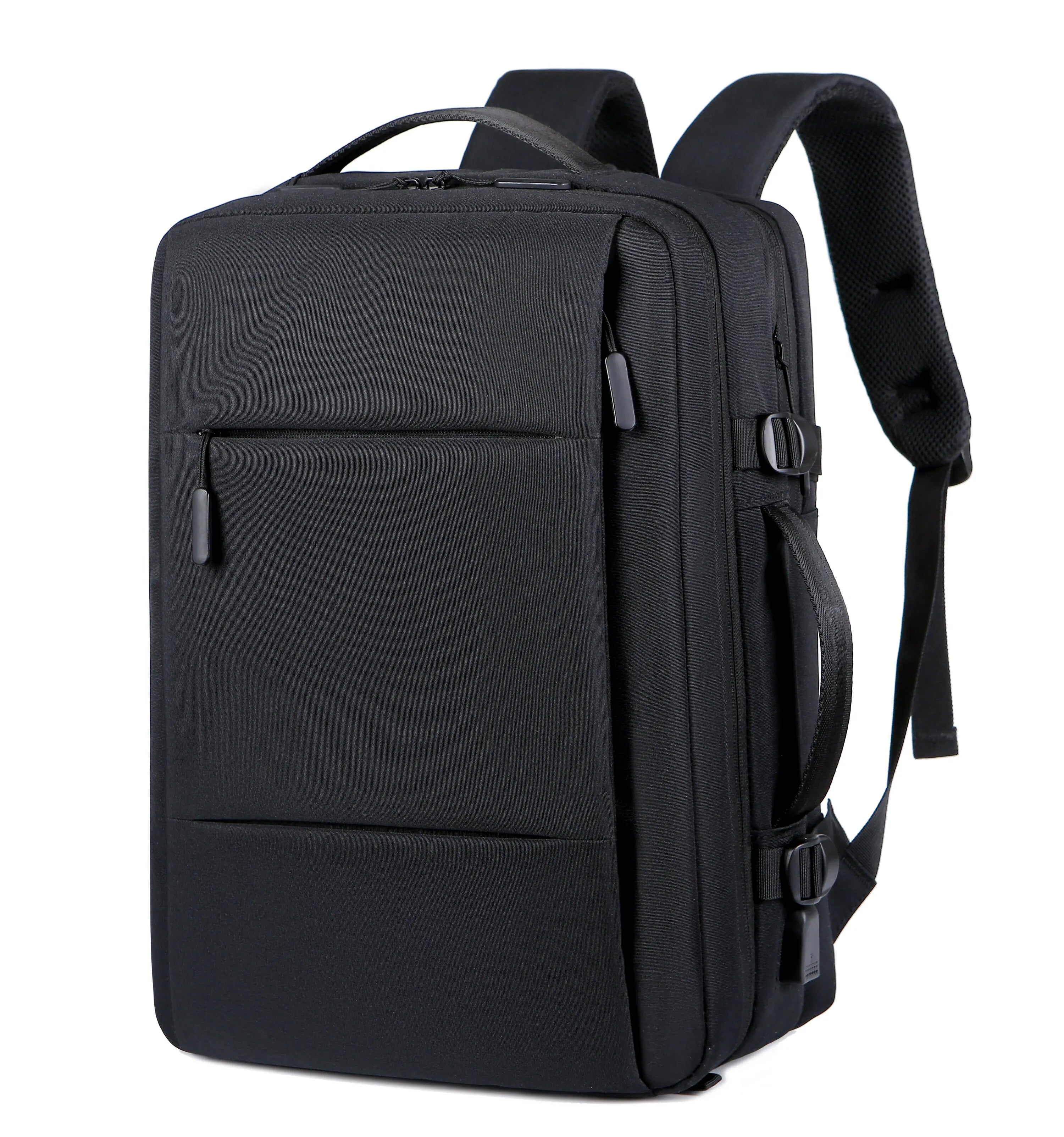 Hochwertiges Klassischer Herren Business-Rucksack: Erweiterbare USB Tasche, Große Kapazität, Wasserdicht & Stylisch - Phone Heaven Zone