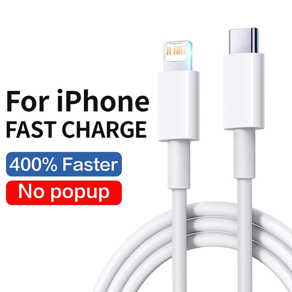 High-Quality USB Type C PD 20W Cable for Smartphones, Apple iPhone, Samsung, iOS & Android | Premium Fast USB C Cable for iPhone, Type C Charging Cable