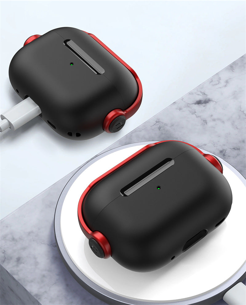 Premium Case for AirPods Pro 4/3/2/1 and Pro Series 2024/2022/2021/2019/2016with Lanyard Closure Cover - Creative Headphone Holder & Cover for Apple AirPods