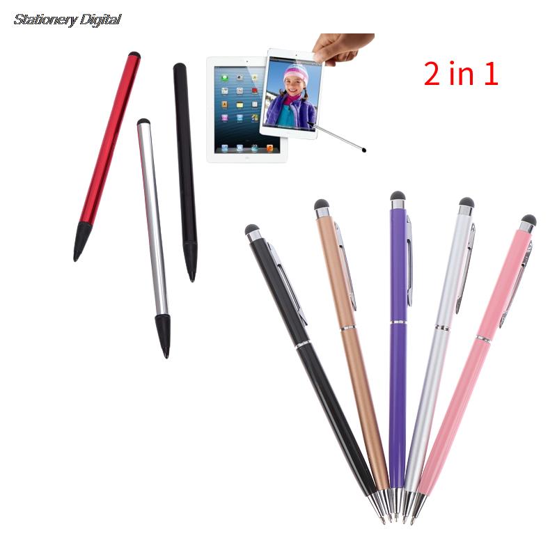 High-Quality Universal 2-in-1 Stylus Pen: Drawing, Capacitive Pencil for iPad/Pro/Air/Mini: 10/9/8/7/6/5/4/3 Series, MacBook, Android, Samsung - Touchscreen Compatible