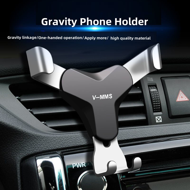 High-Quality Gravity Car Phone Holder Air Vent Clip with Smiley Face Mobile Mount for Smartphones, Apple iPhone, Samsung, iOS & Android Xiaomi, Samsung | Limited Edition