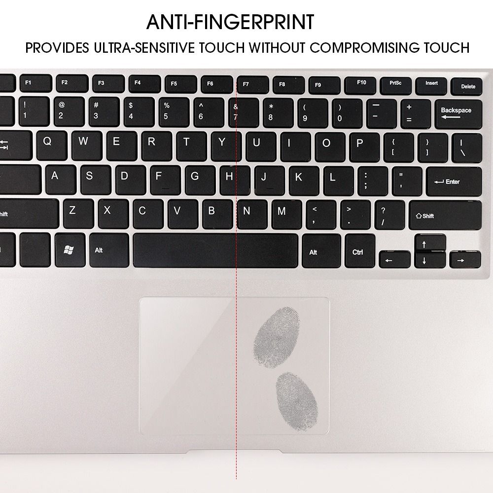 Premium Laptop Touchpad Schutzfolie Aufkleber High Quality Anti-Scratch Clear Protector für Apple MacBook | Zoll Touch Bar