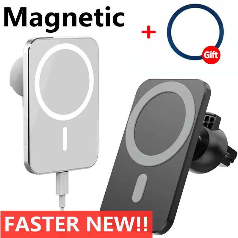 Prämie 30W Magnetisches Auto Kabelloses Ladegerät MagSafe für iPhone12,13,14,15 Pro | Max Mini Vent Autotelefon Halterung