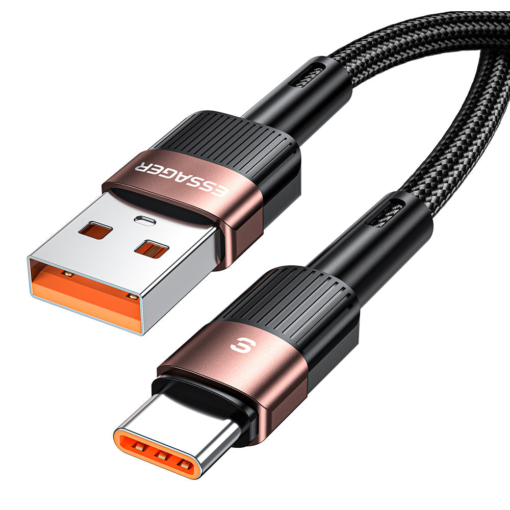 Prämie 7A USB Typ C Kabel | Schnellladekabel für Realme, Huawei P30 Pro, Samsung, Oneplus, Poco F3 - 66W Schnelllade